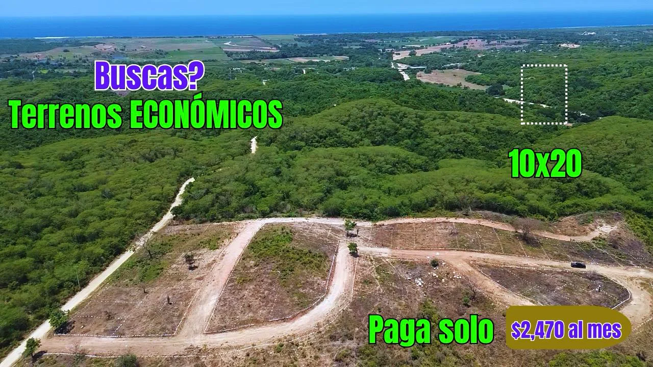 Lotes economicos en Puerto escondido Fraccionamiento El Mirador