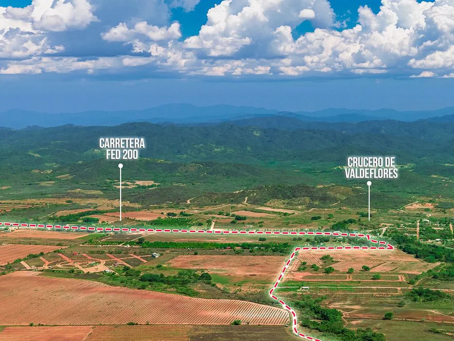 Lotes cerca de carretera y Aeropuerto Puerto Escondido