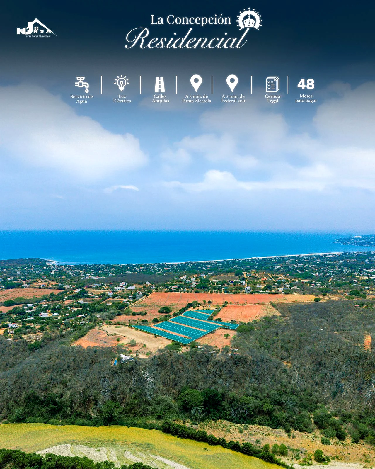 Lotes en La Guayabillera, Barra de Colotepec - Puerto Escondido